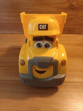 Cat Caterpillar Junior Crew Construction Buddies 10" Motorized Dump Truck Toy
